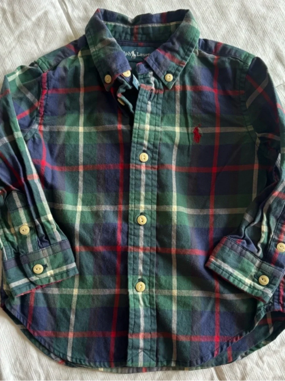 Ralph Lauren Baby 18 Months Holiday Button Up Top
